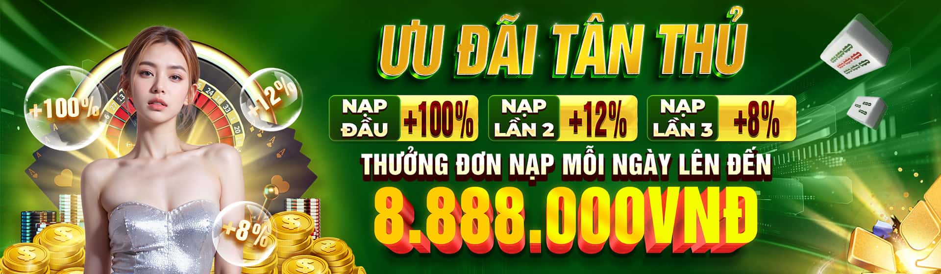 ưu đãi tân thủ nạp đầu tại tk88