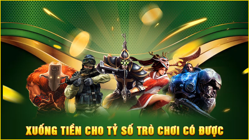 xuống tiền cho tỷ số trò chơi có được